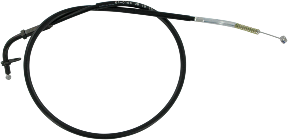 Black Vinyl Choke Cable