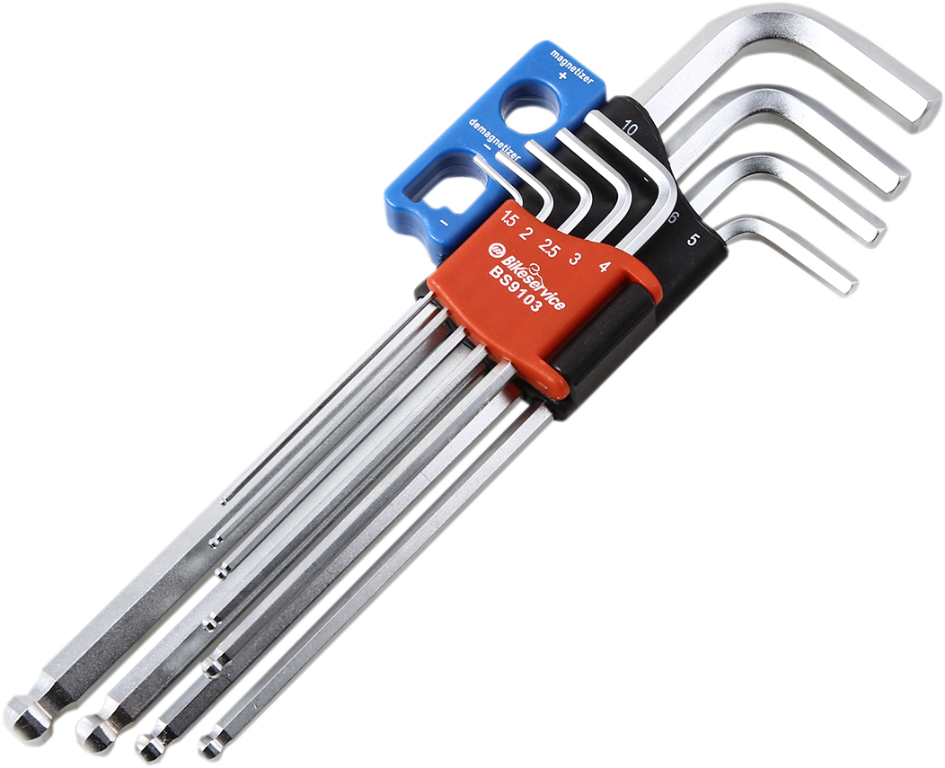 9-Piece Magnetic Ball Point Hex Key