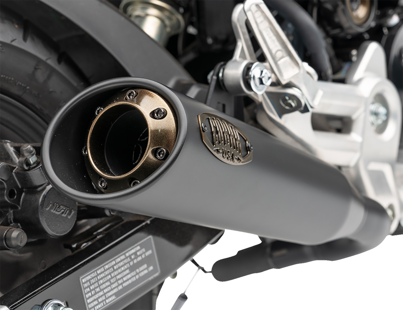 Bronze Tip Slip-On Muffler