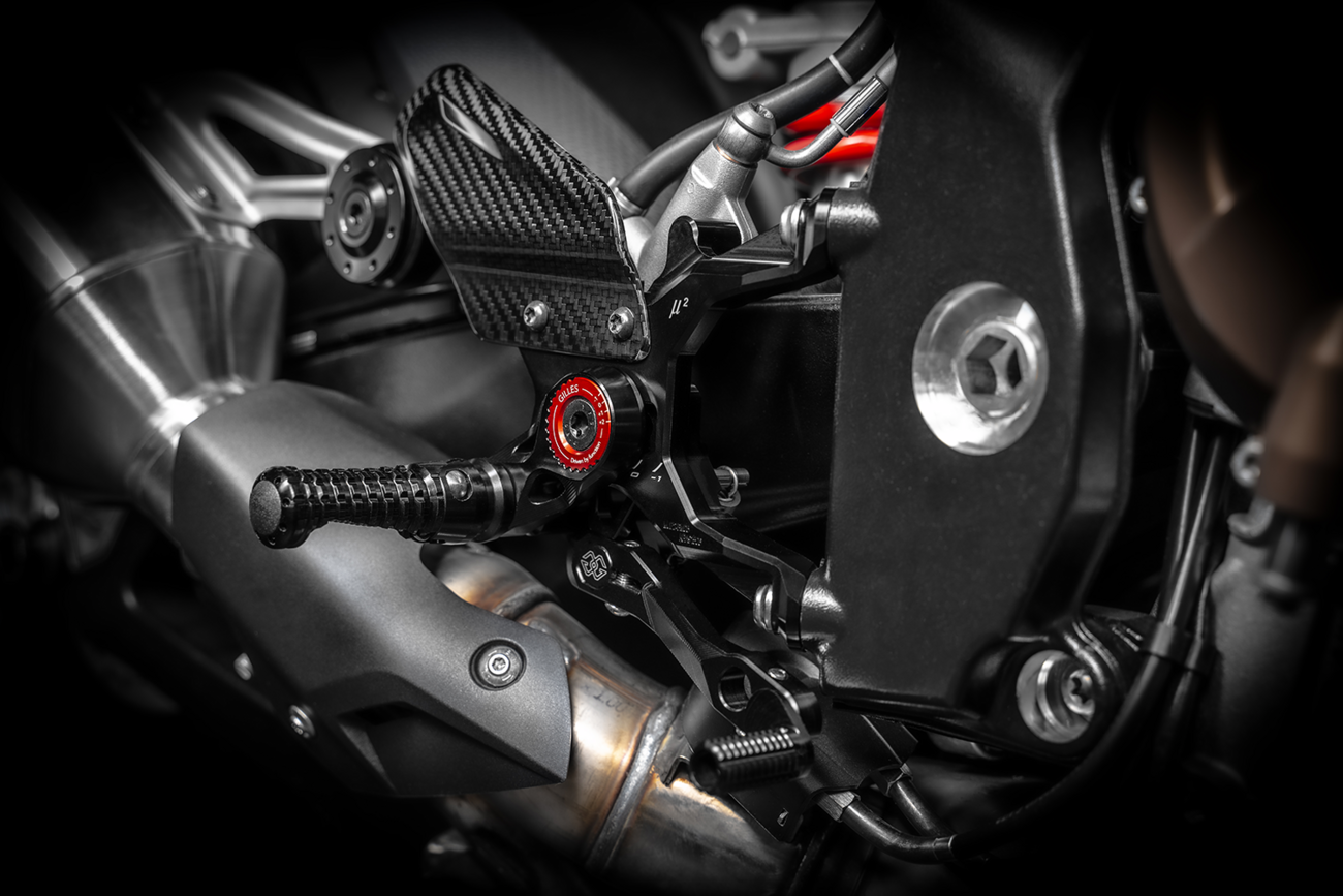 Gilles Tooling MUE2 Rearsets BMW S1000R / M1000R 2021-2025
