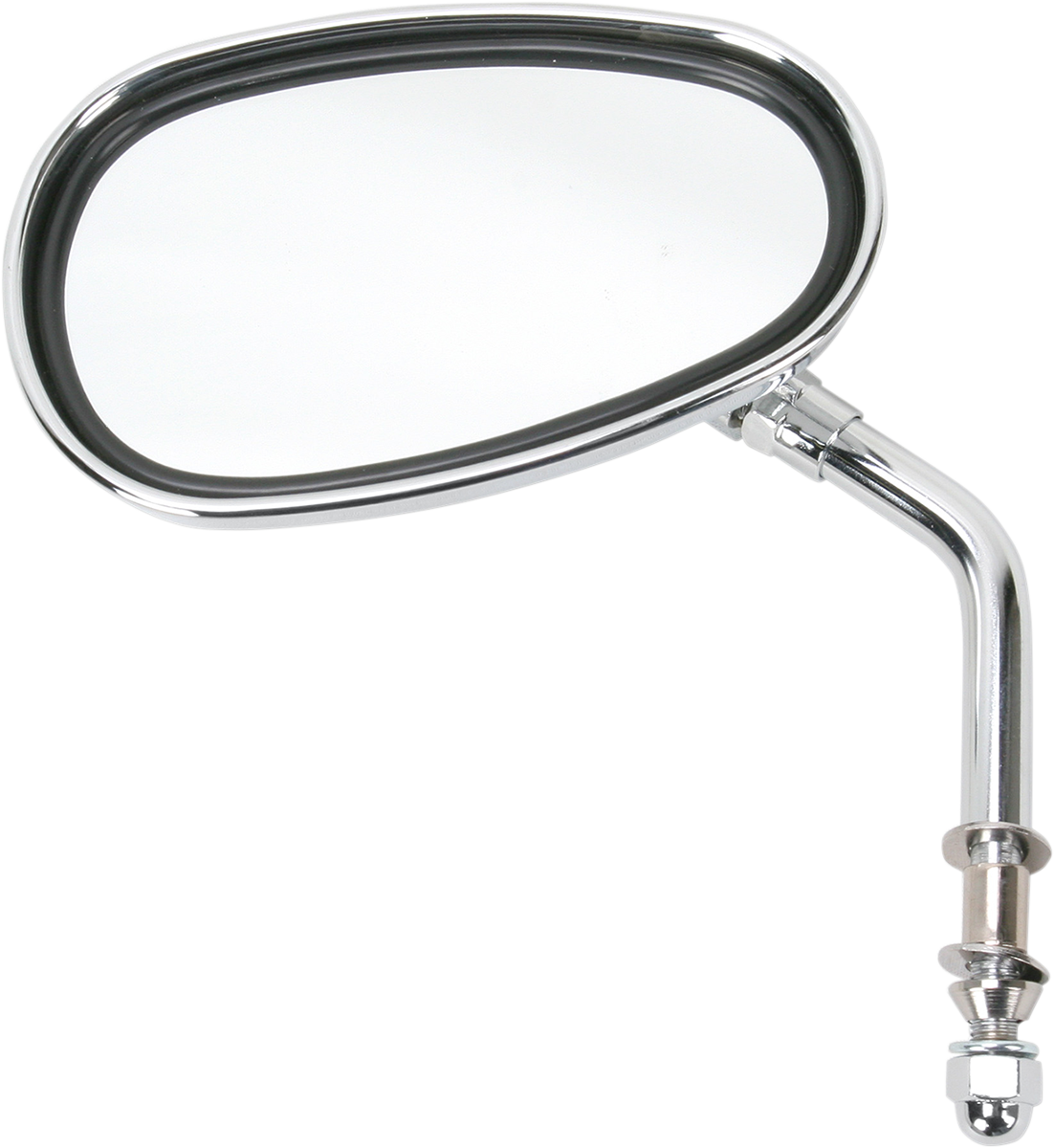 Emgo Mirror - Side View - Lil' Cruiser/Oval - Standard Stem - Left/Right - Bolt-On - Each