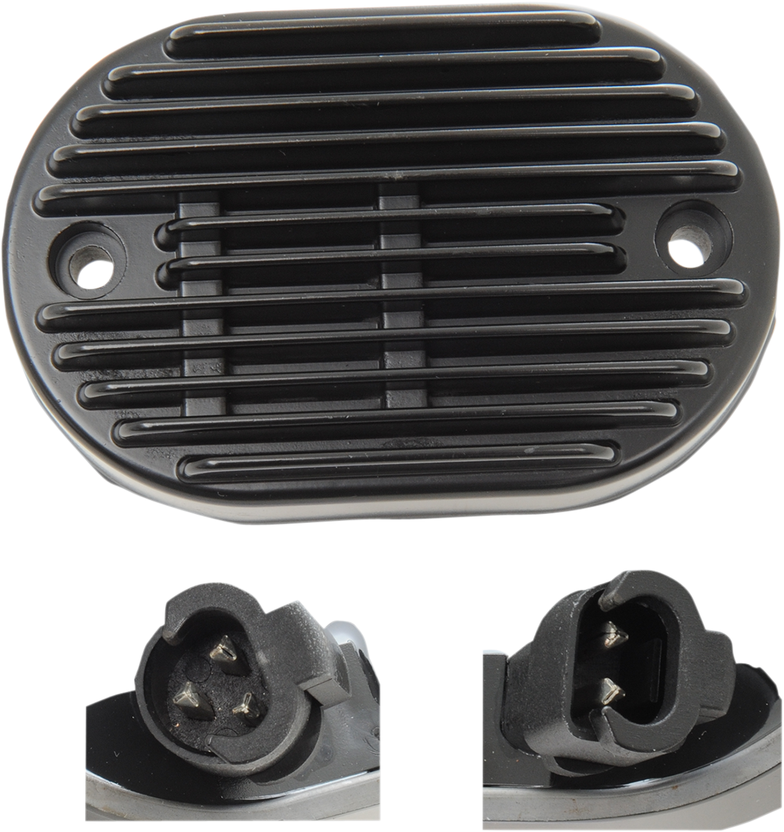 Drag specialties Regulator - Black - '08-'10 FX/FLST Harley Davidson