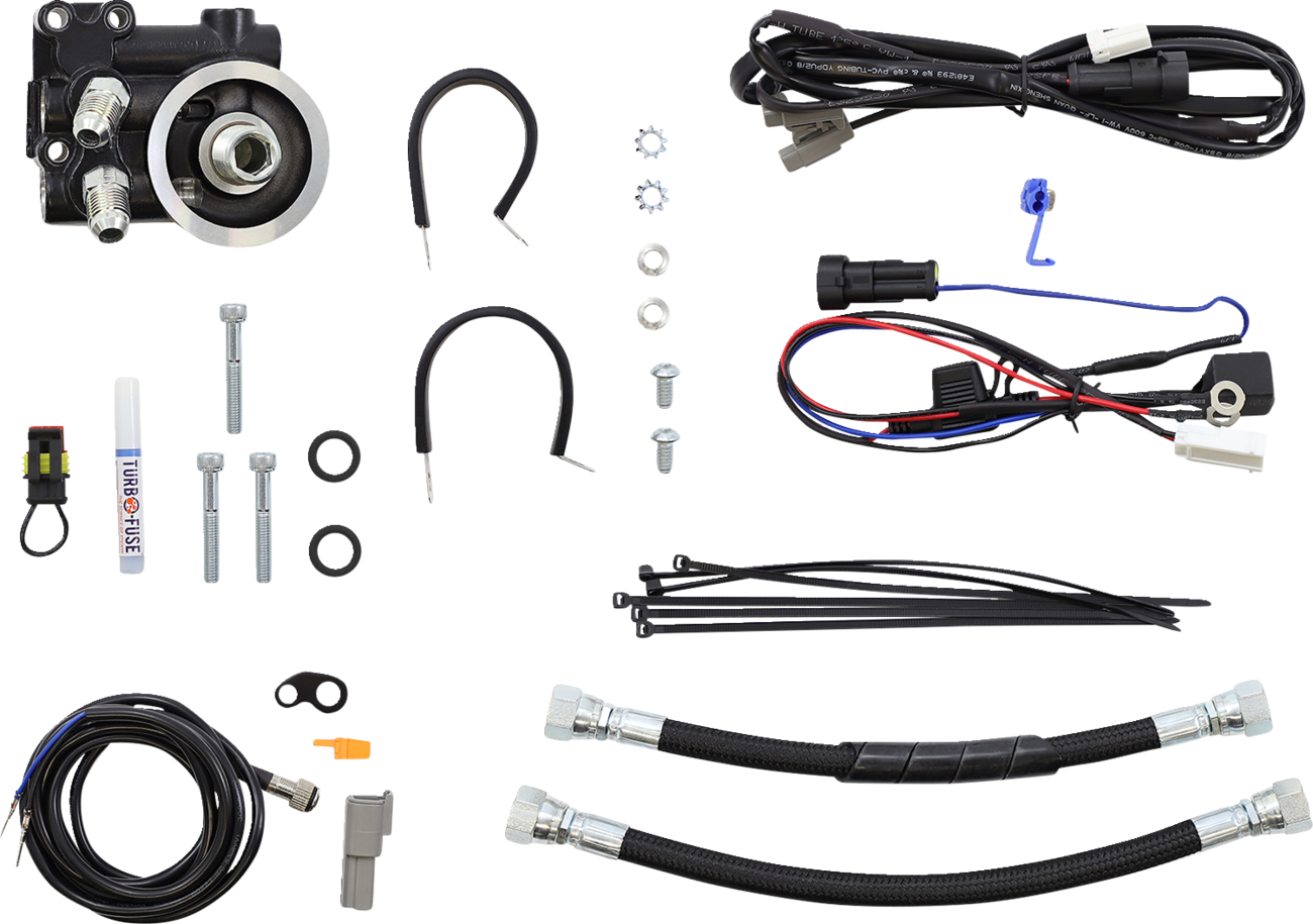 UltraCool Side Mount Oil Cooler Kit For Indian 2014-2026
