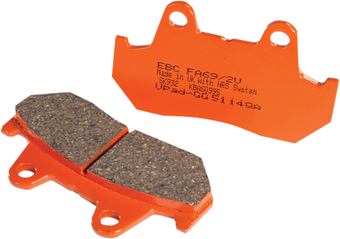 Organic Base "FA" Brake Pads