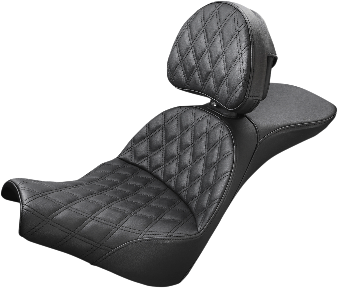SADDLEMEN Explorer Lattice Stitch Seat