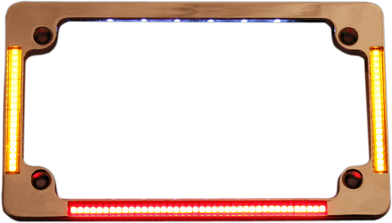 CUSTOM DYNAMICS All-in-One License Plate Frame