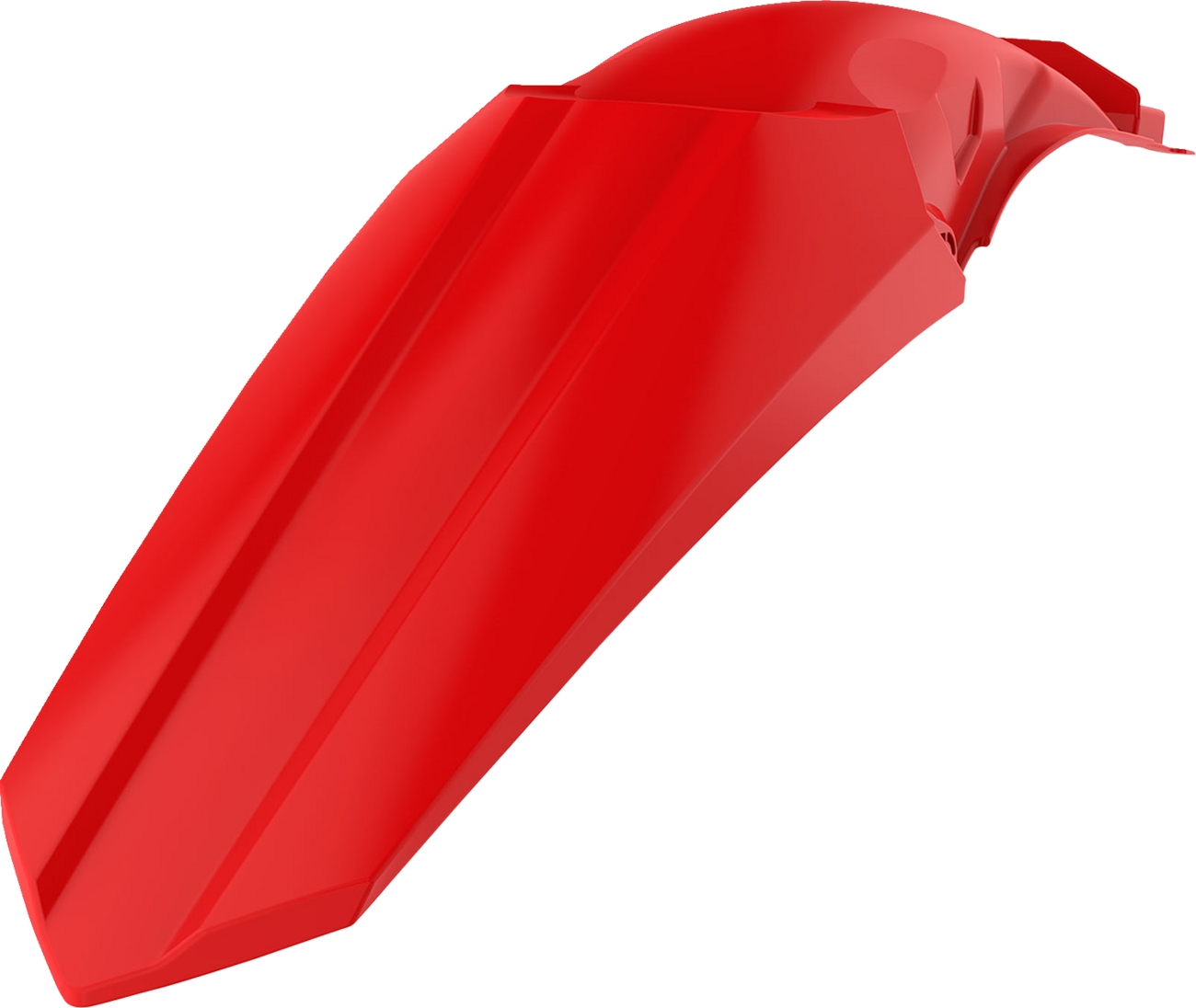 Polisport Fender - Rear - Restyle - Red - CR 250R 2002-2007 Honda CR250R / 2002-2007 Honda CR125R