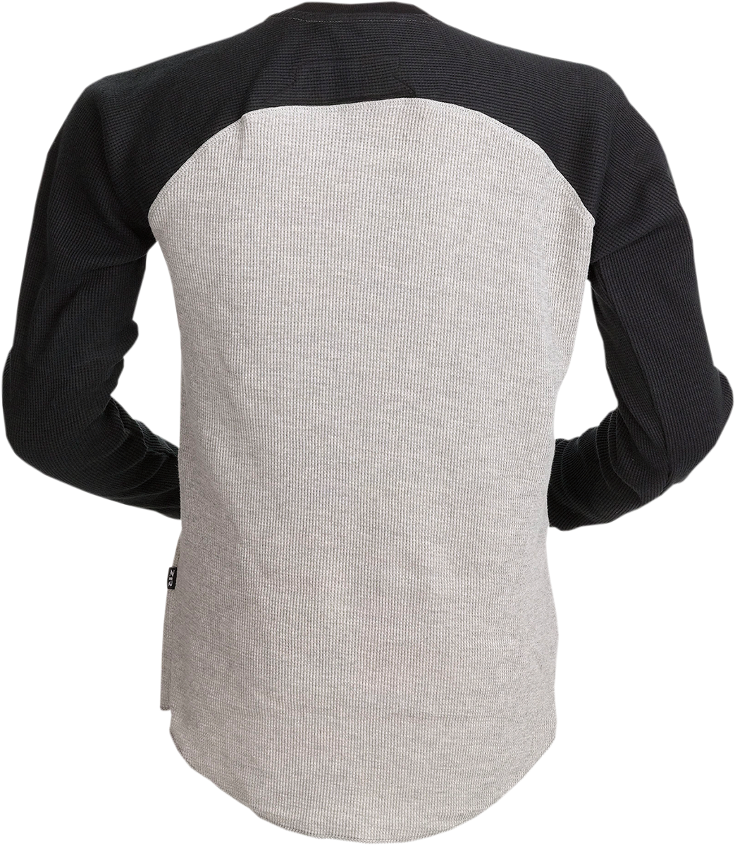 Z1R Waffle Long-Sleeve Knit Shirt