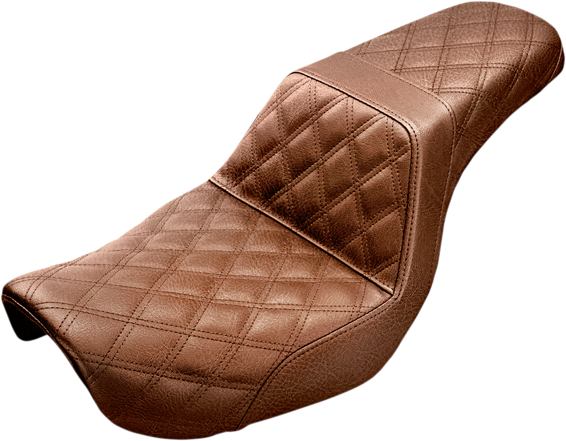Step-Up Seat — Full Lattice Stitch