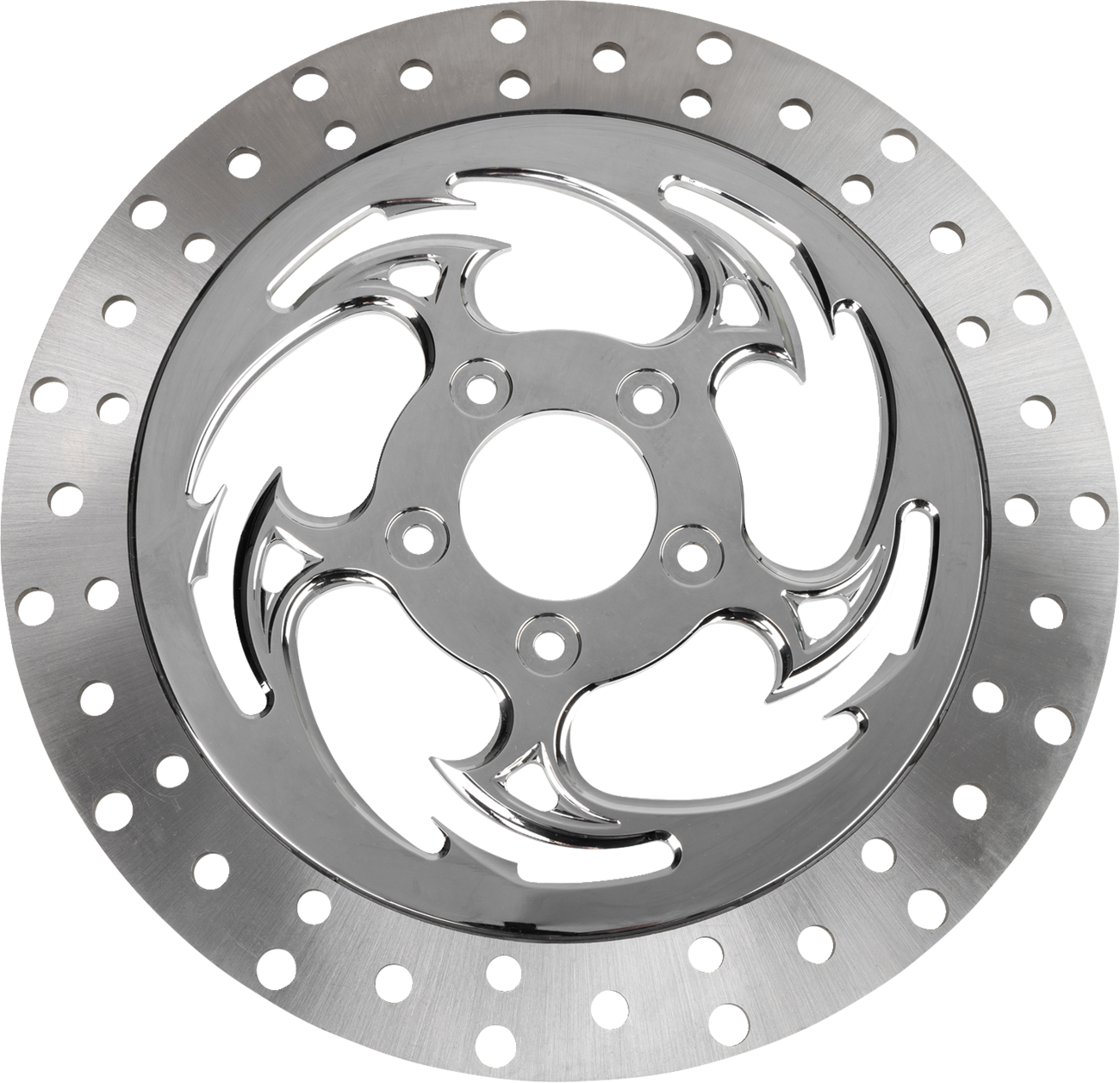 Rc components Floating Brake Rotor - Front Right - Savage - 320 mm - Chrome 2024-2024 Harley Davidson FLHX Street Glide / 2024-2024 Harley Davidson FLTRX Road Glide