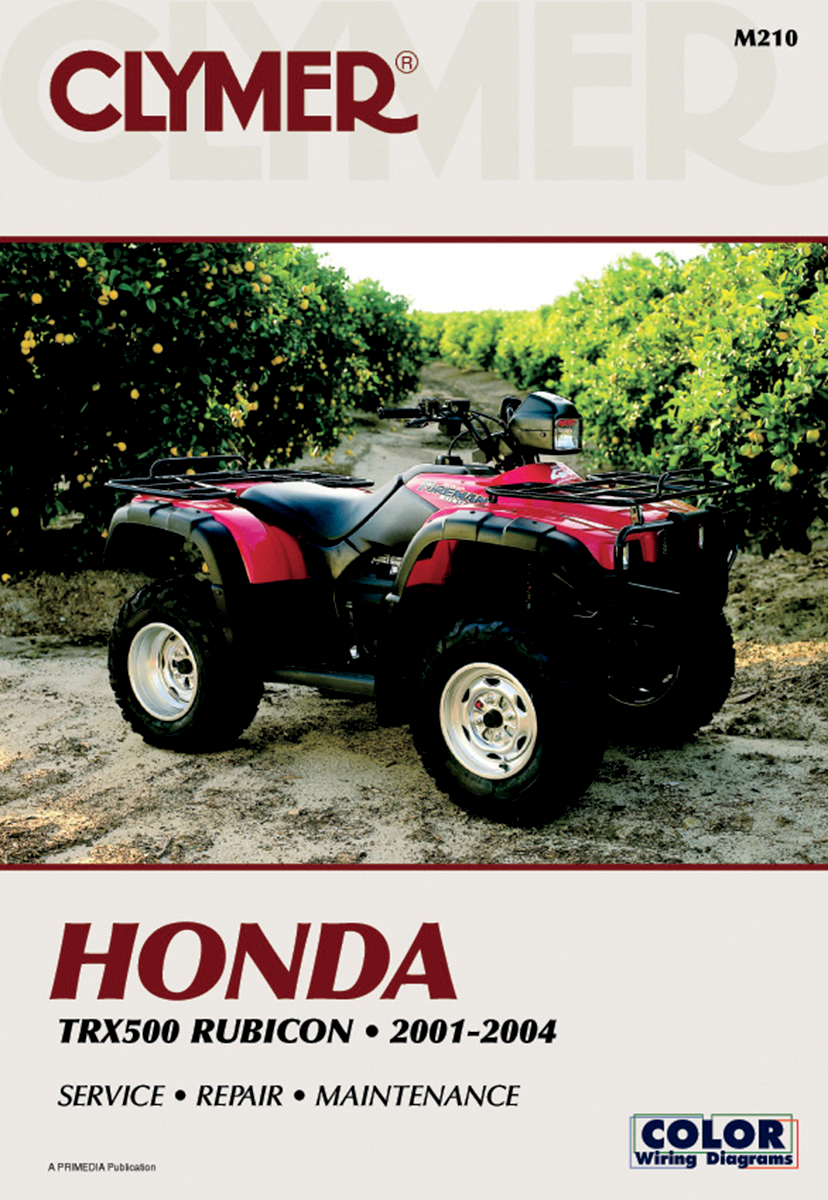 ATV Repair Manual — Honda