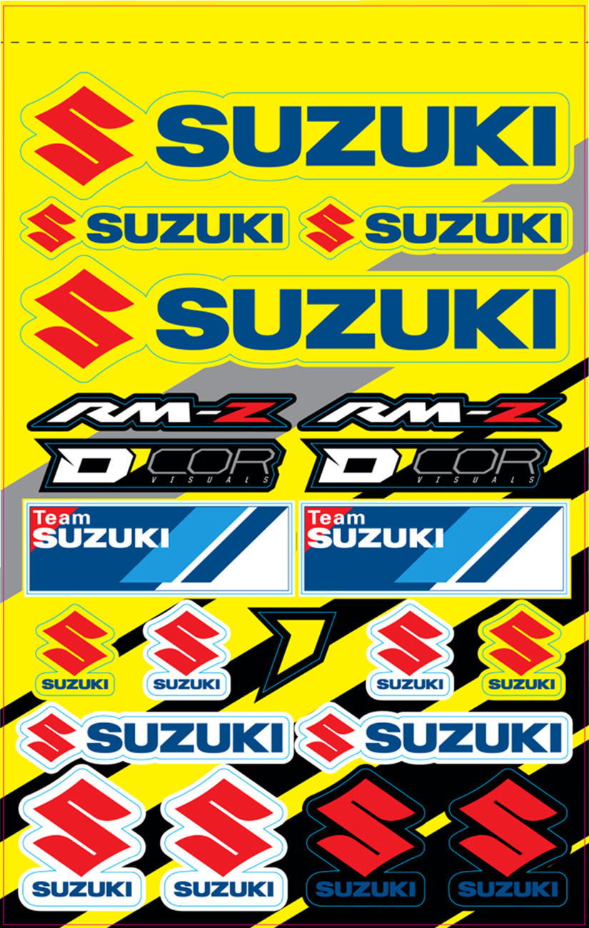 D'COR VISUALS Decal Sheet