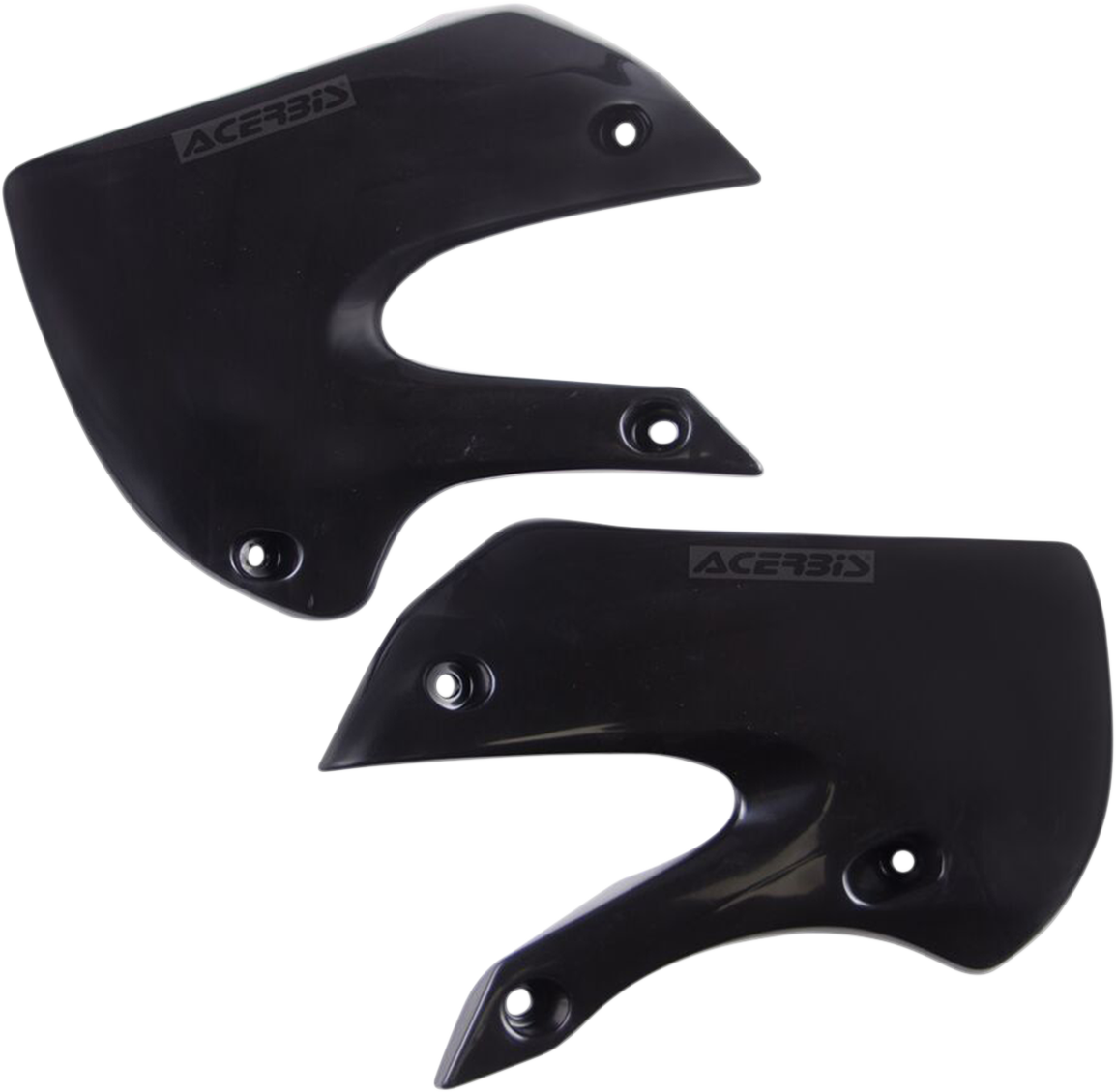 Acerbis Radiator Shrouds Black 2043770001 Kawasaki KLX110 KX65 2003-2025