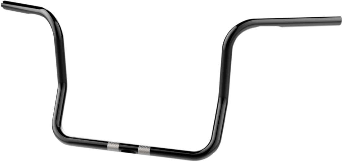 Khrome werks 1" Handlebar - Ape Hanger - 12" - Black Harley Davidson