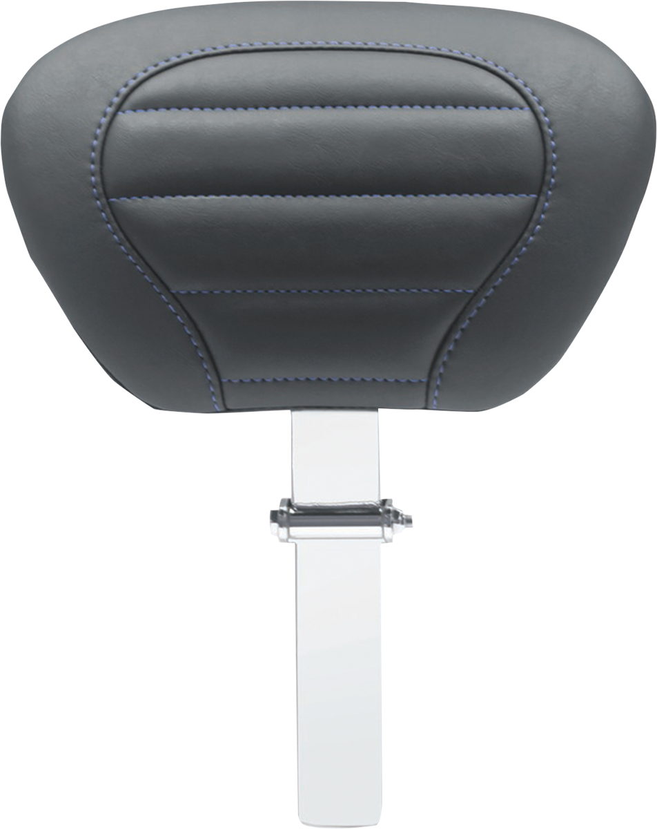 Mustang Driver Backrest Super Touring Deluxe Seat For Harley Touring 2008-2025