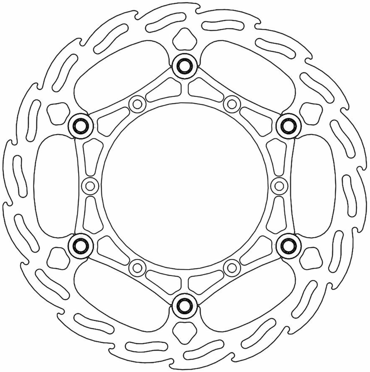 MOTO-MASTER Brake Rotors