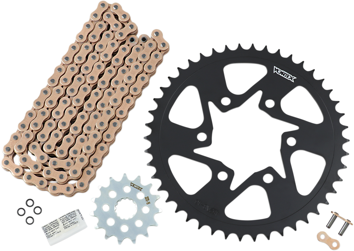 Vortex Chain Kit - Gold - Kawasaki - Versys 650