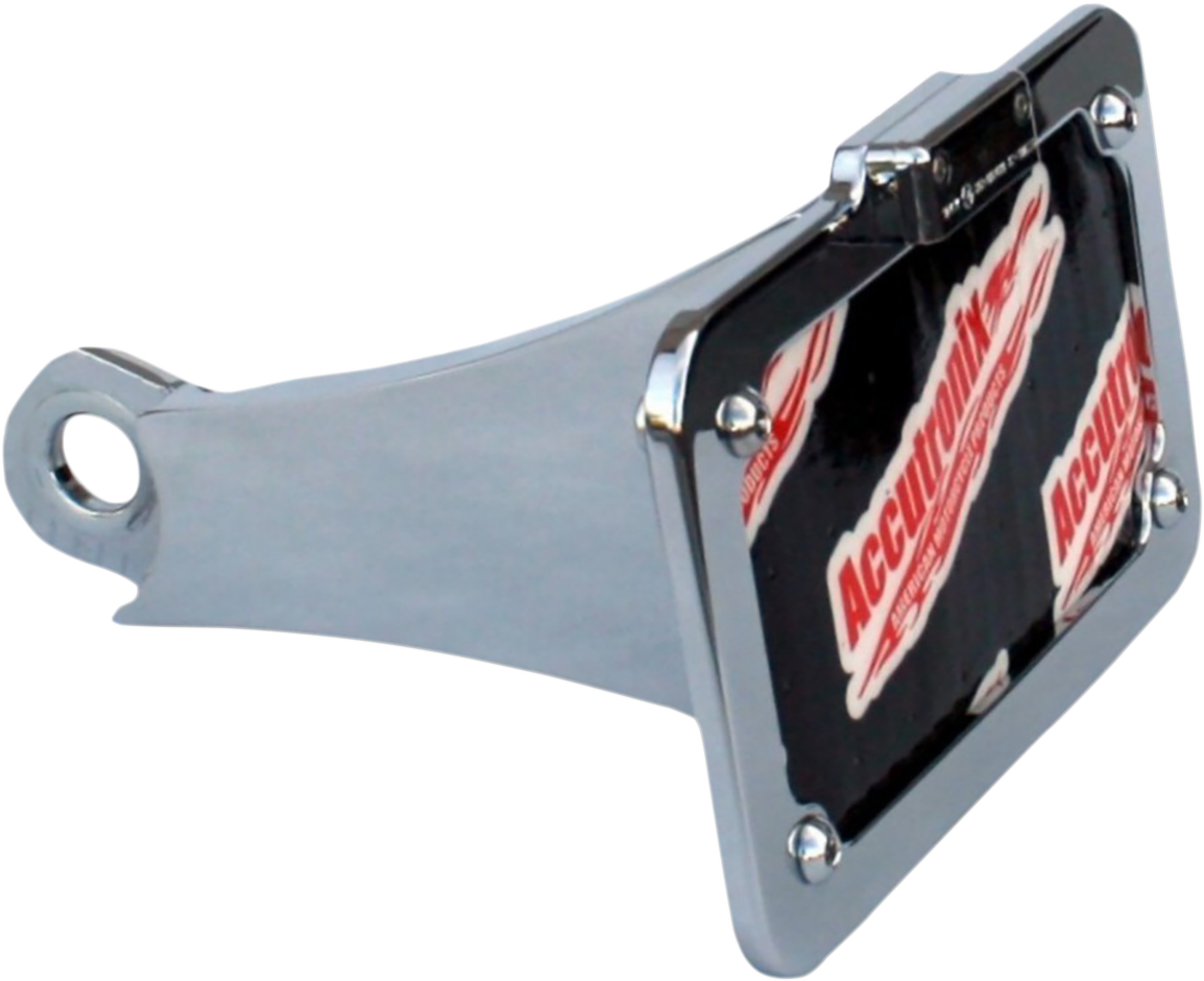 ACCUTRONIX Side Mount License Plate with LED Tag Light