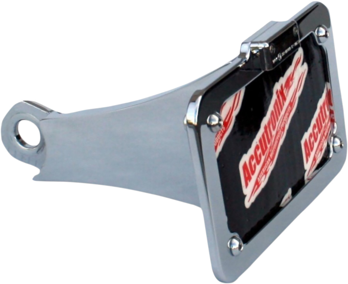 ACCUTRONIX Side Mount License Plate with LED Tag Light