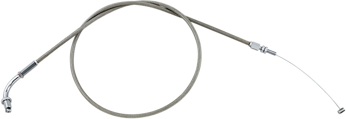 Motion pro Armor Coat Stainless Steel Throttle/Idle Cable for Cruisers - Pull - Magna/Valkyrie Honda