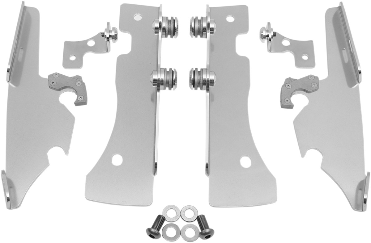 Memphis Shades Metric Fats/Slim Trigger-Lock Mount Kit Yamaha Road Star XV1600A / XV1700A