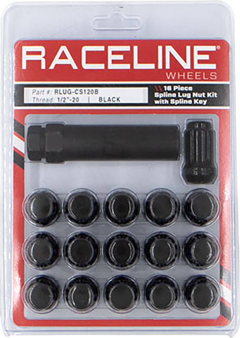 Spline Lug Nut Kit with Spline Key