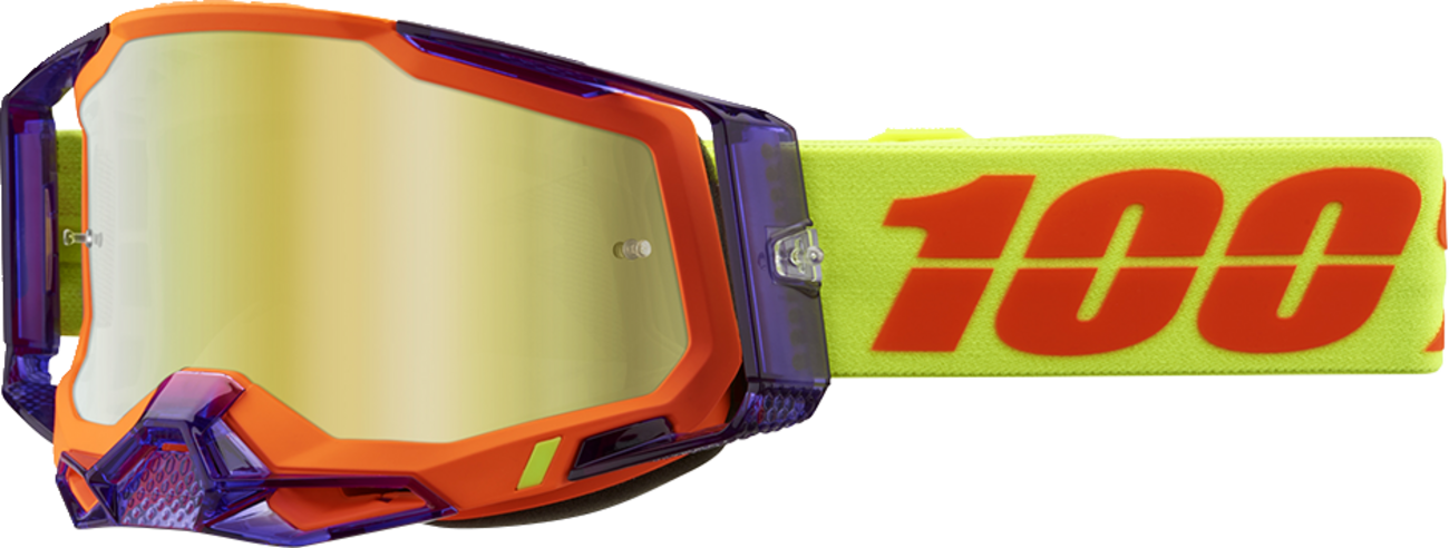 100% Racecraft 2 Goggle — Mirrored Lens