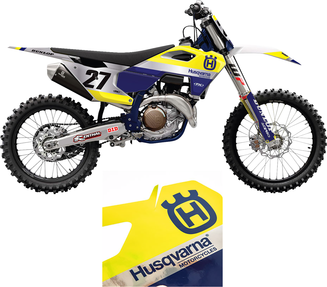 FACTORY EFFEX Candy Chrome Series Shroud/Airbox Graphics