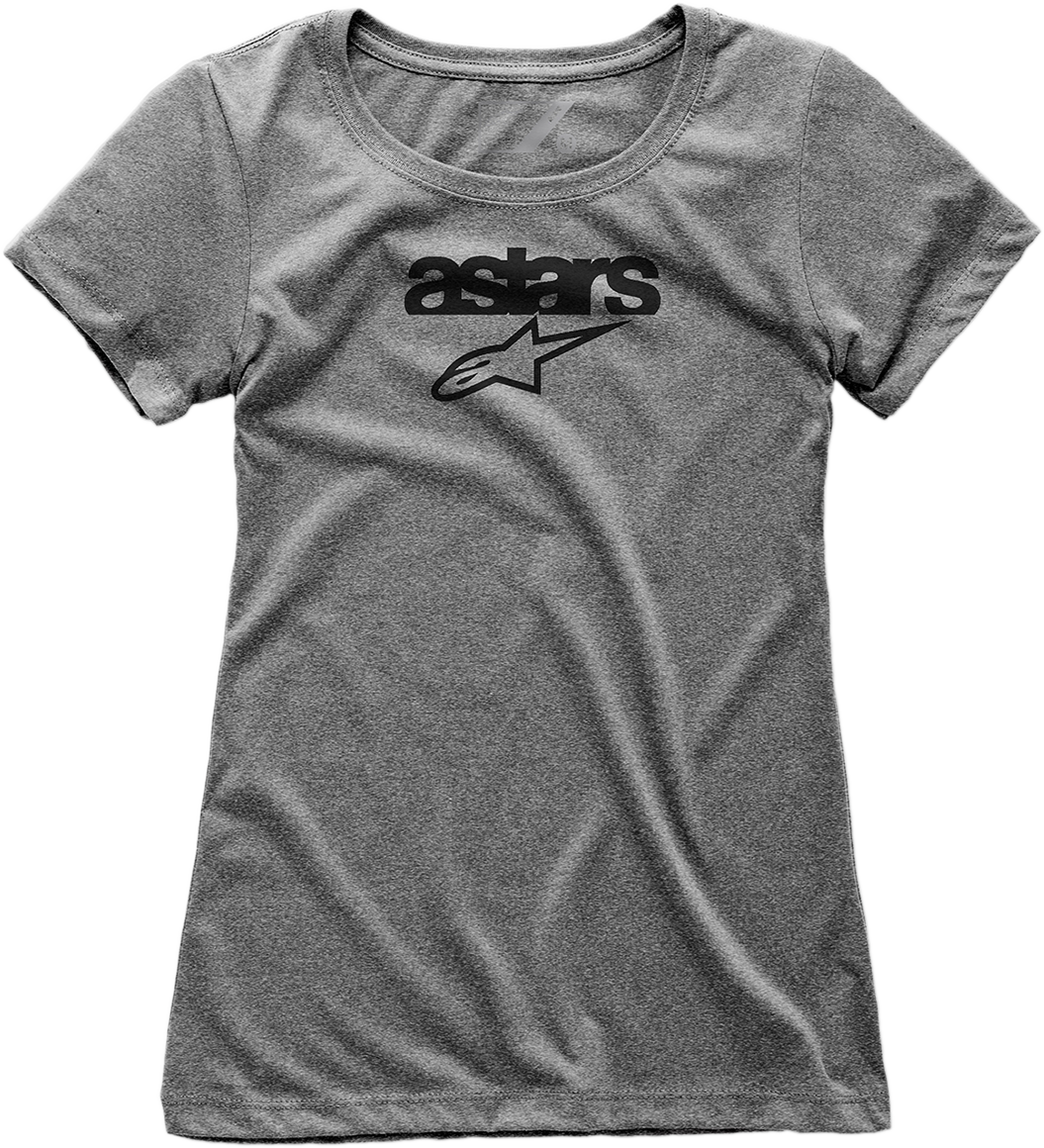 Alpinestars [1W38730041026L] Women's H Blaze T-Shirt L Grey | Women's T-shirt Tee Heritage Blaze Grey Heather - Medium