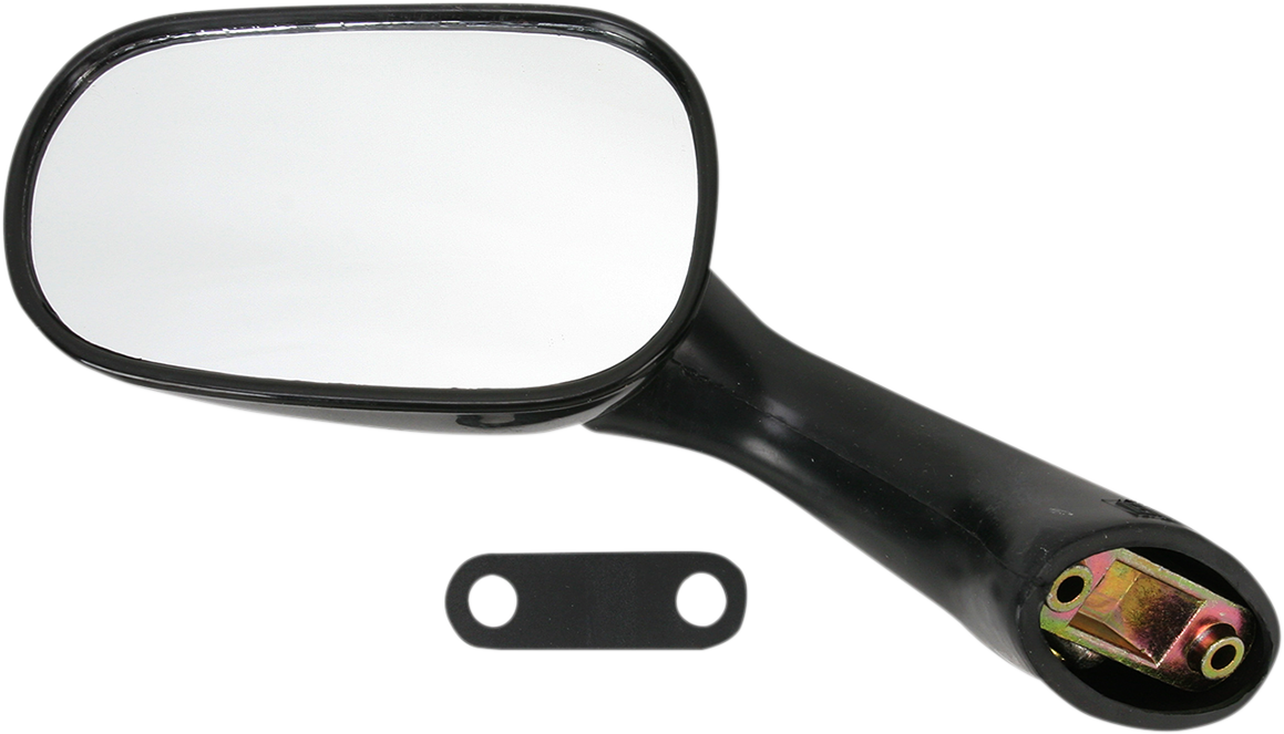 Emgo Mirror - Side View - Oval - Black - Left 1993-1997 Honda CBR900RR