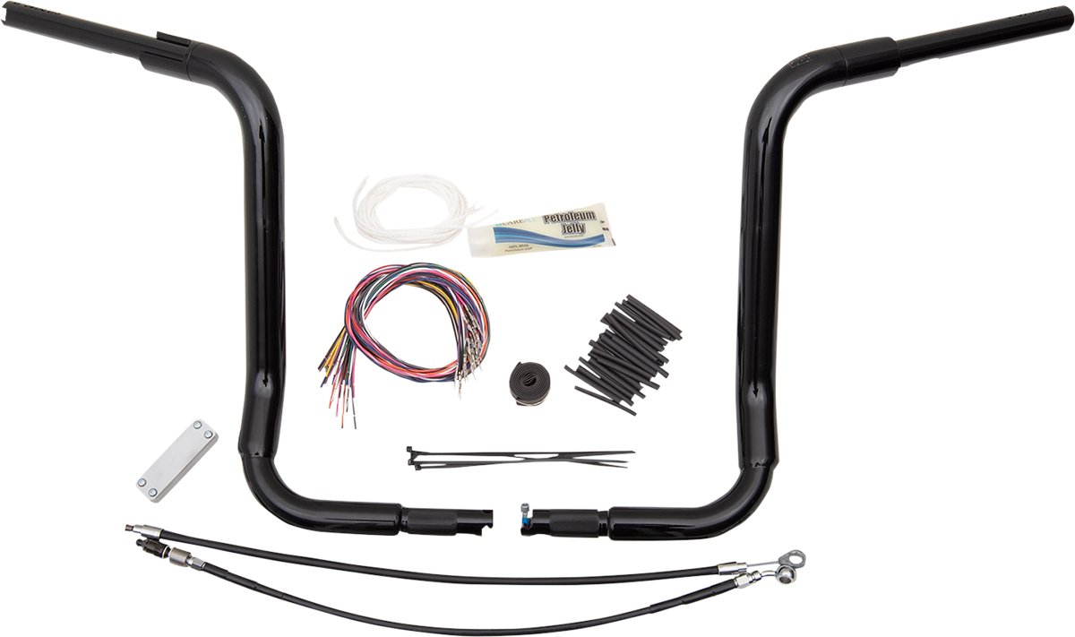 FAT BAGGERS INC. 1-1/2" EZ Install Rounded Top Handlebar Kit