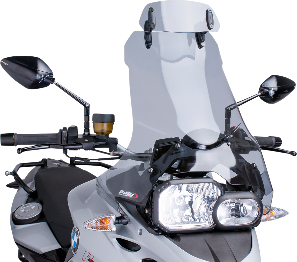 PUIG HI-TECH PARTS Adjustable Clip-On Windshield Visor