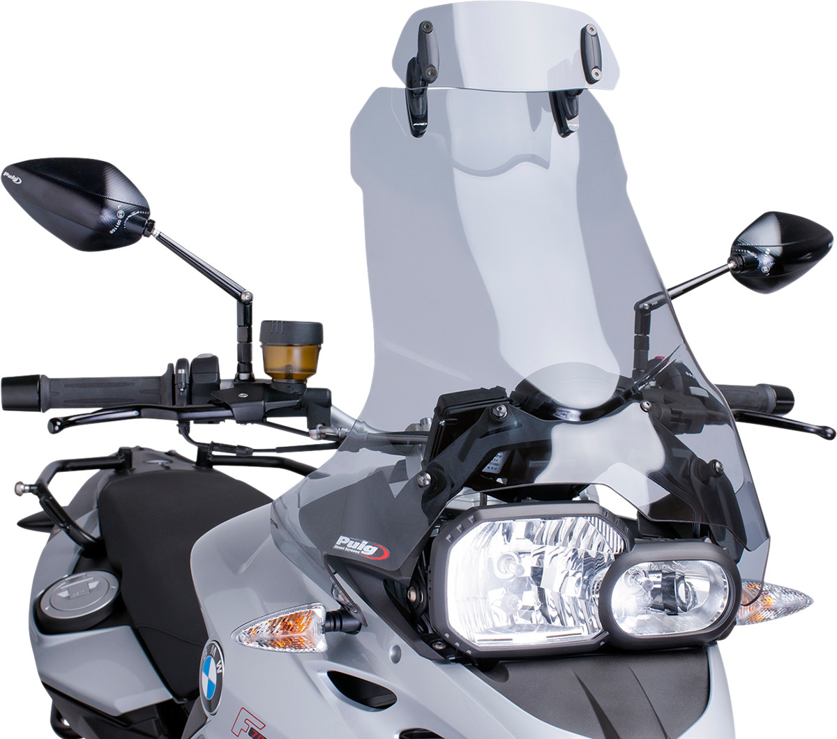 PUIG HI-TECH PARTS Adjustable Clip-On Windshield Visor