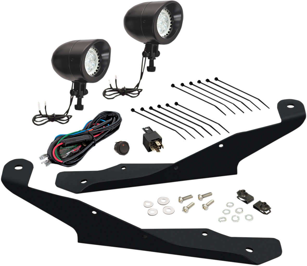 SHOW CHROME Black Mini LED Light kit