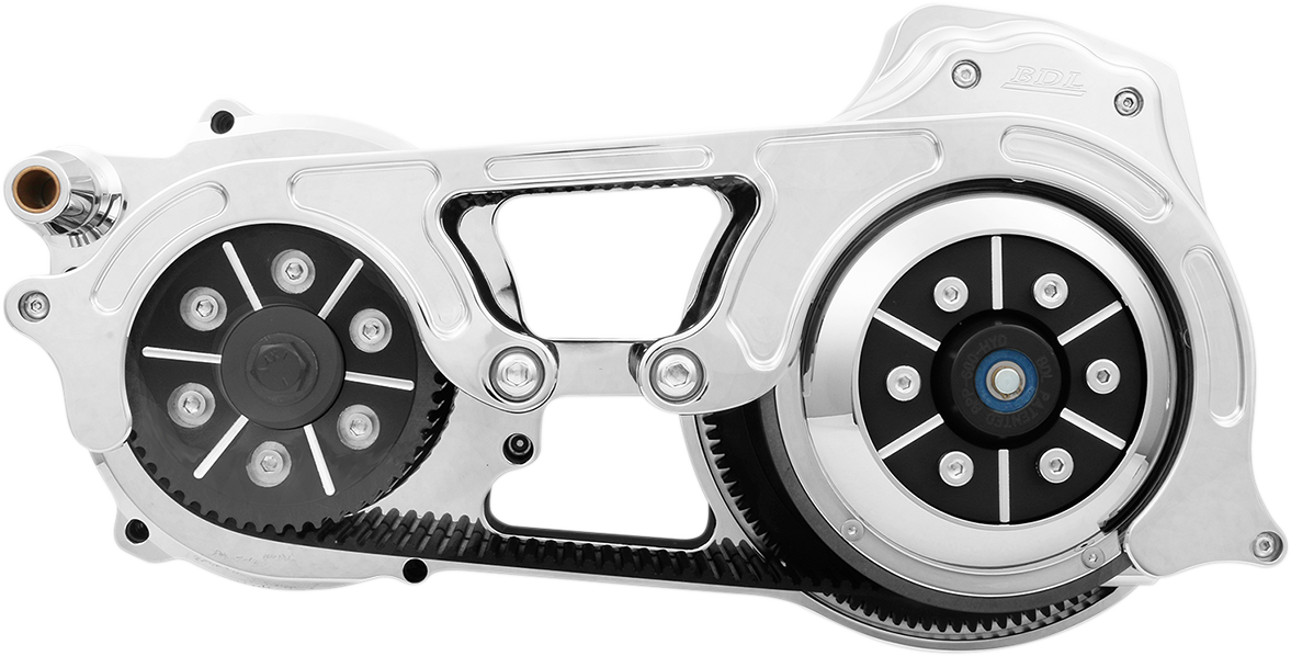 BELT DRIVES LTD. 2" Open Belt Drive Kits with 1-Piece Motor Plate