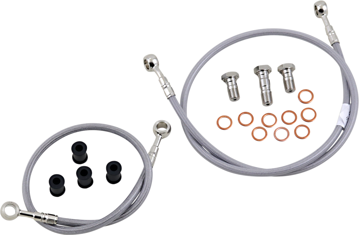 Gbrakes Brake Line - Stainless Steel 2015-2017 Yamaha FZ-07