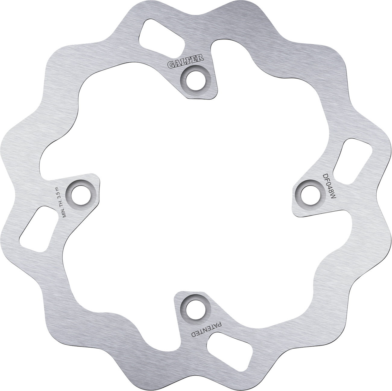 Galfer Wave Rear Brake Rotor DF048W
