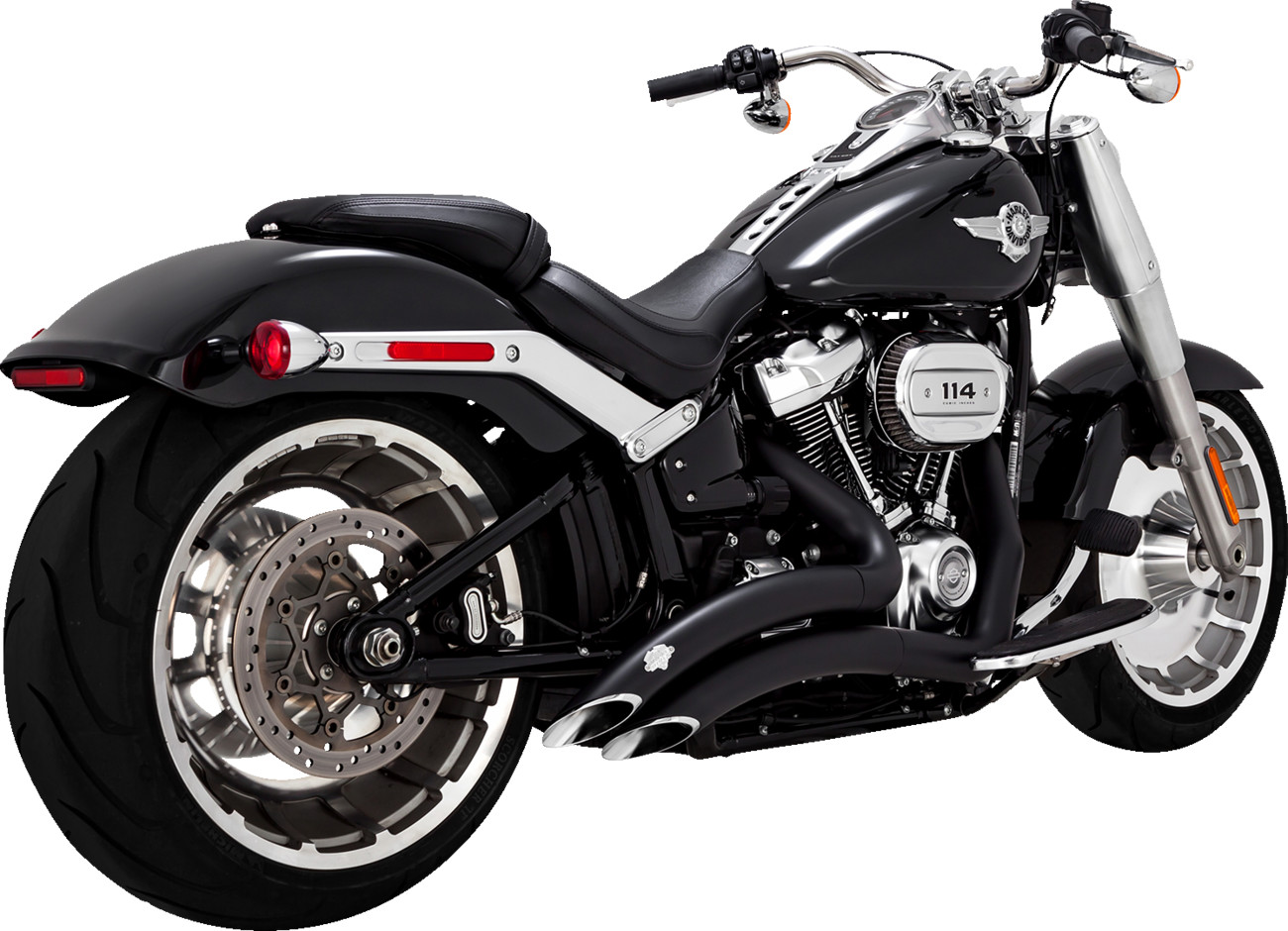 Vance & Hines PCX Big Radius 2-Into-2 Exhaust For Harley Softail Breakout / Fat Boy 2018-2024