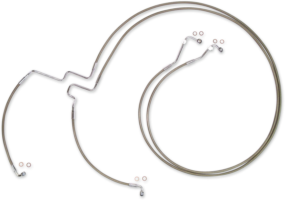 XR Lower Brake Line