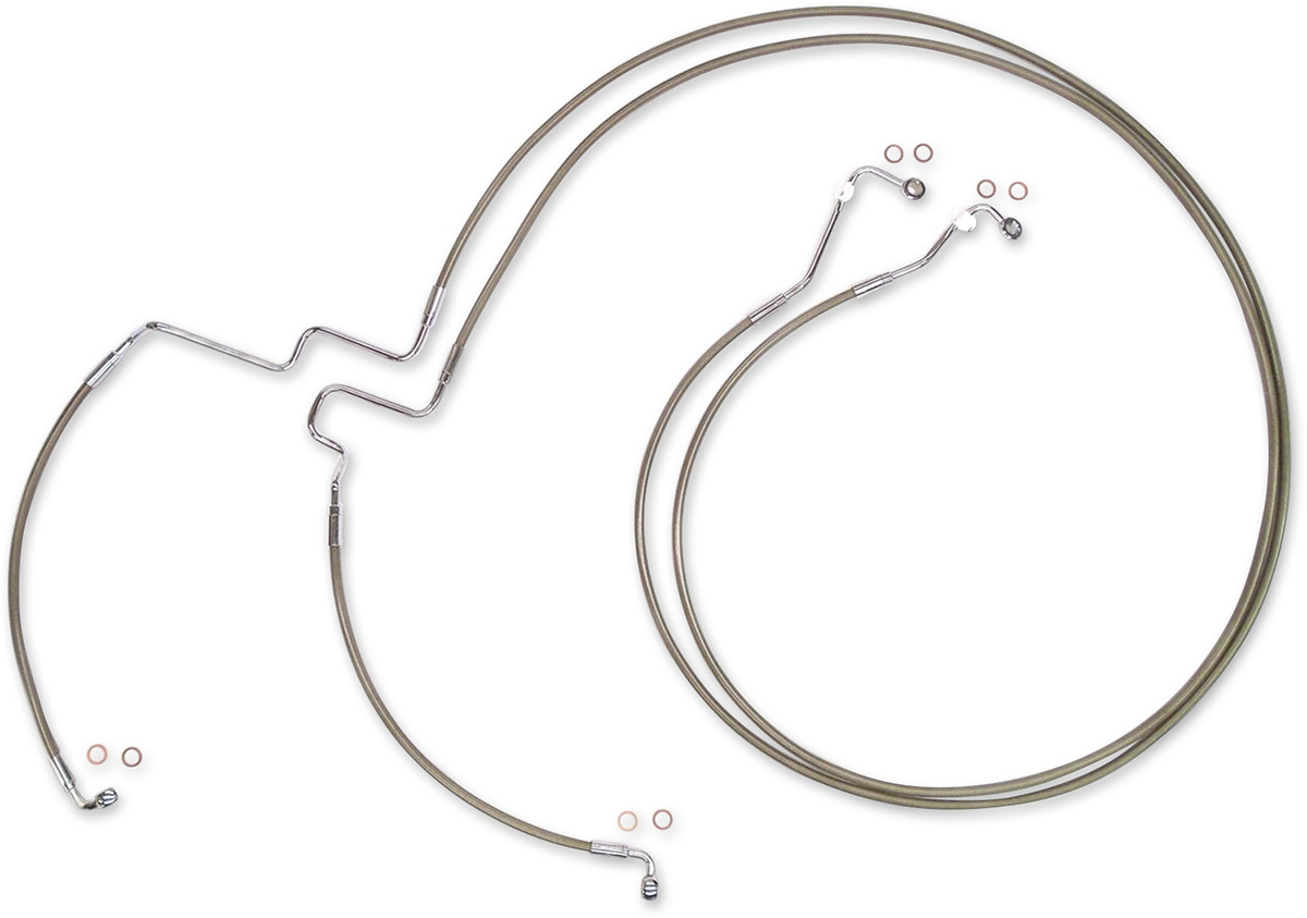 XR Lower Brake Line