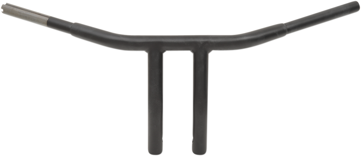 Drag specialties 1-1/4" Buffalo T-Bar - 8" - TBW - Flat Black