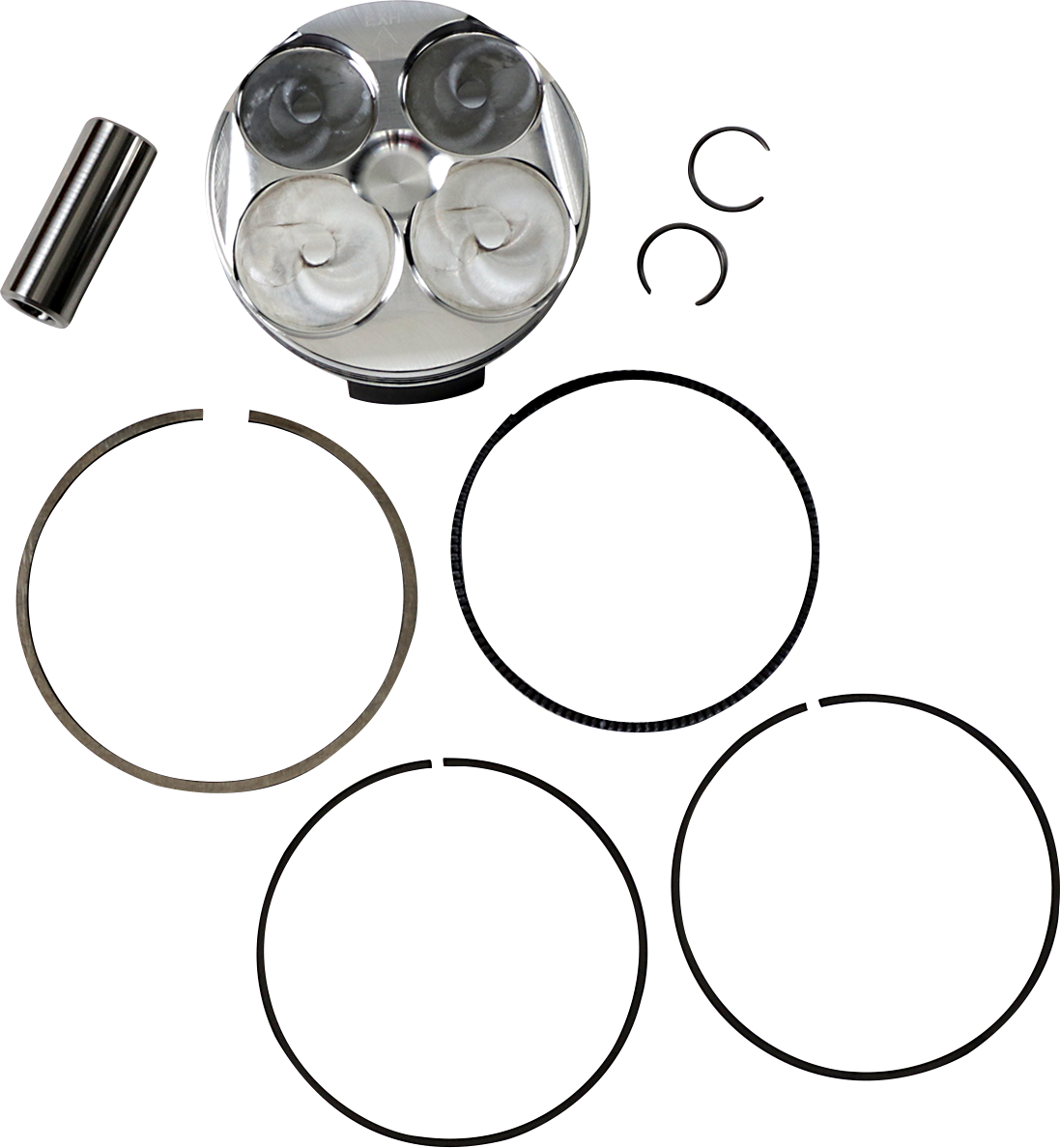 Je pistons Piston Kit - 78.00 mm - 13.7:1 CR - Honda