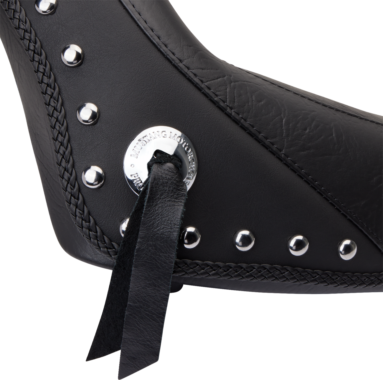 Mustang Standard Touring Solo Seat For Harley Softail With 150mm Rear Tire 2000-2015