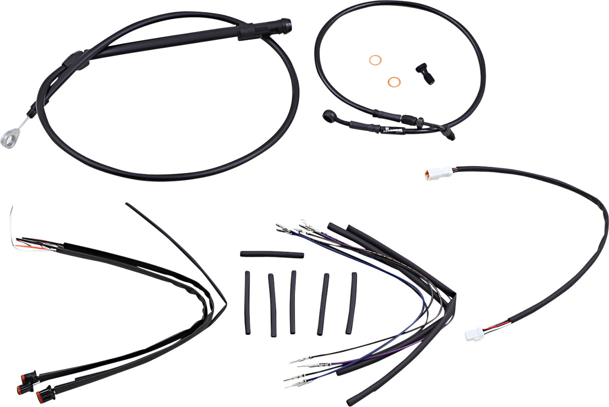 Burly T-Bar Cable Installation Kit For Harley Softail w/ABS 2018-2025