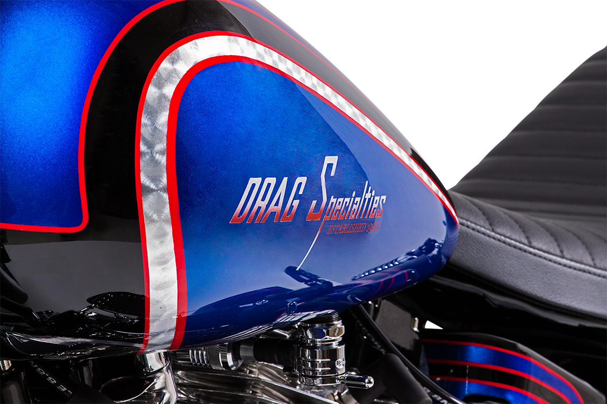 Drag specialties Fat Bob-Style Gas Tank - 3.5 Gallon - Harley-Davidson Harley Davidson