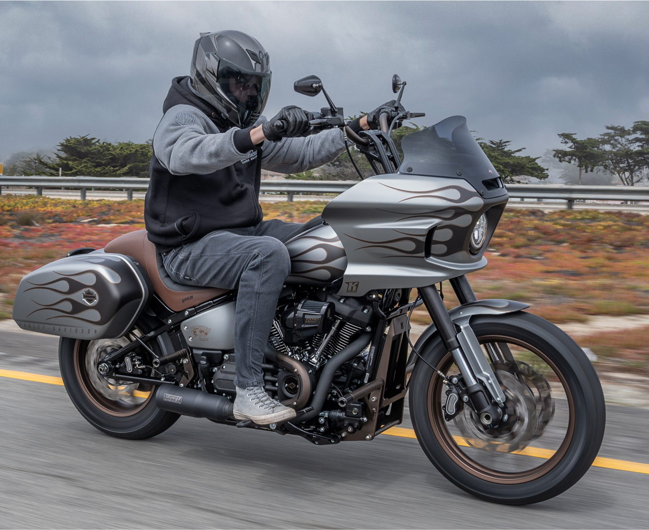 Kodlin USA Fastback Risers For Harley Softail 2018-2026