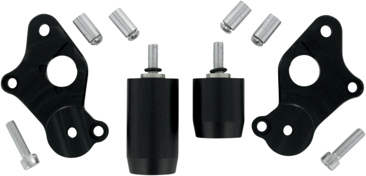 Psr Frame Sliders - Black - Suzuki - GSX-R 600/750