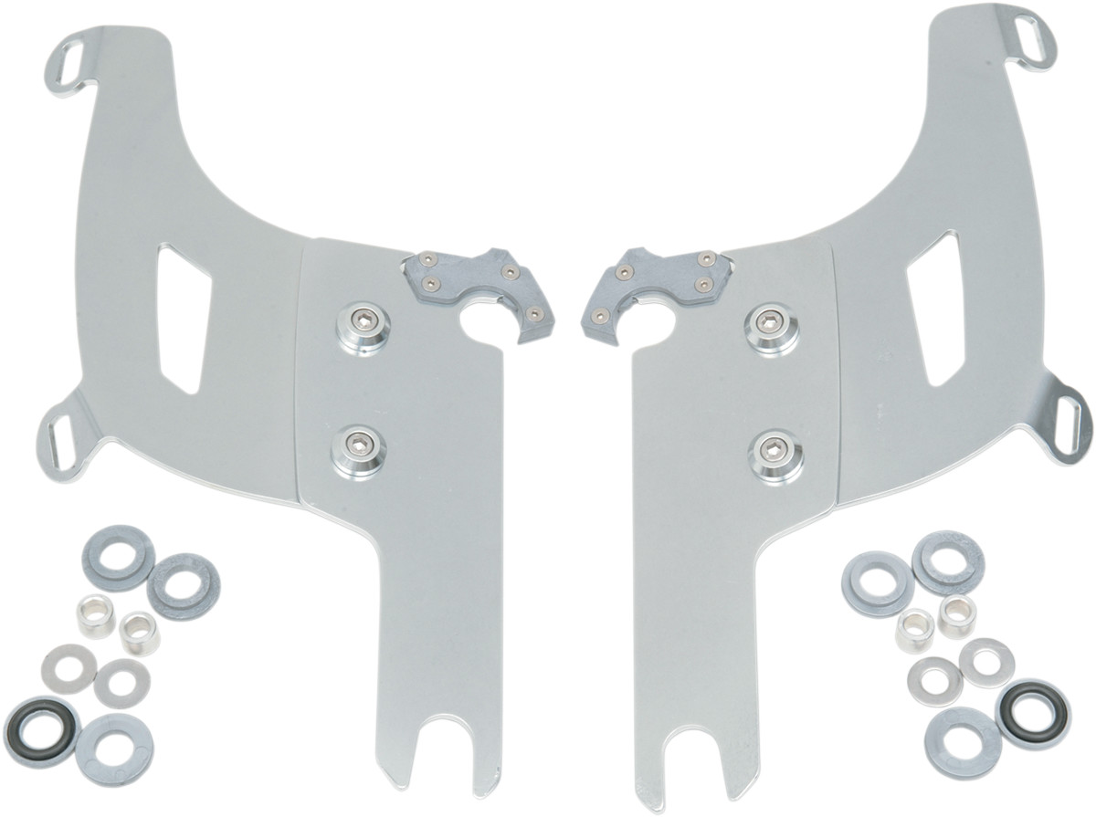 Memphis Shades Bullet Fairing Trigger-Lock Mount Kit For Harley Road King 1994-2024