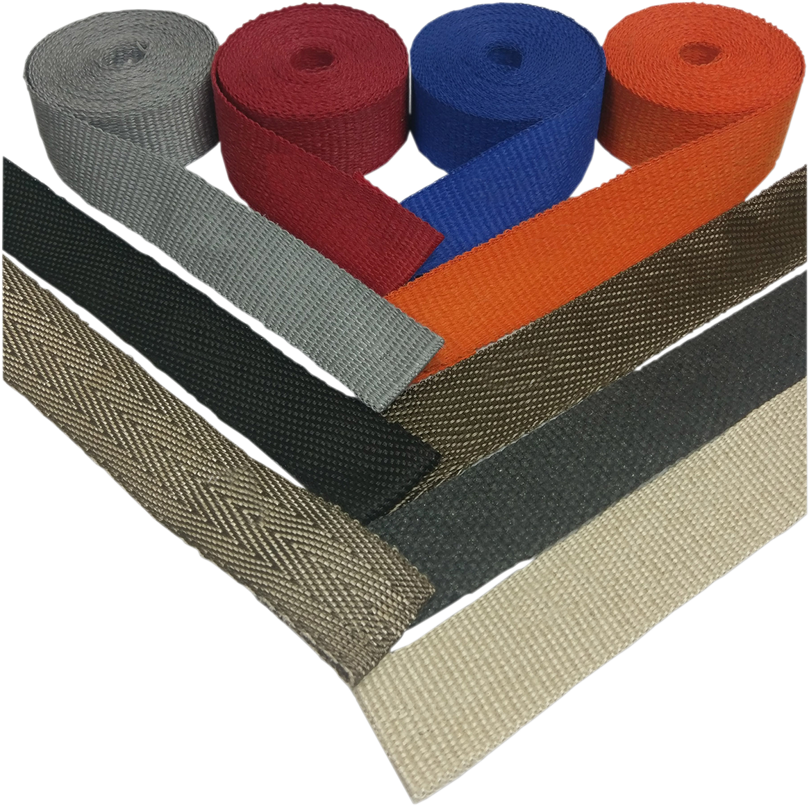 Cycle performance prod. Lava Rock Exhaust Wrap Kit - Multi-Tone - 2" x 25'