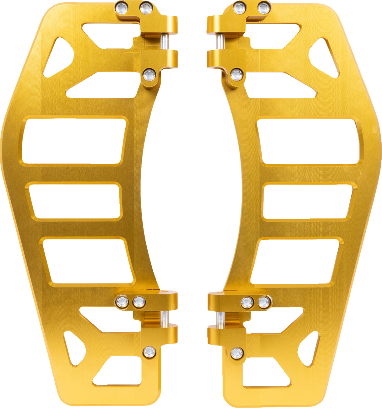 Thrashin supply co. Aggressor Floorboards - Gold Harley Davidson